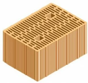 T2D Несущий кирпичный блок Ecopor® wall 235