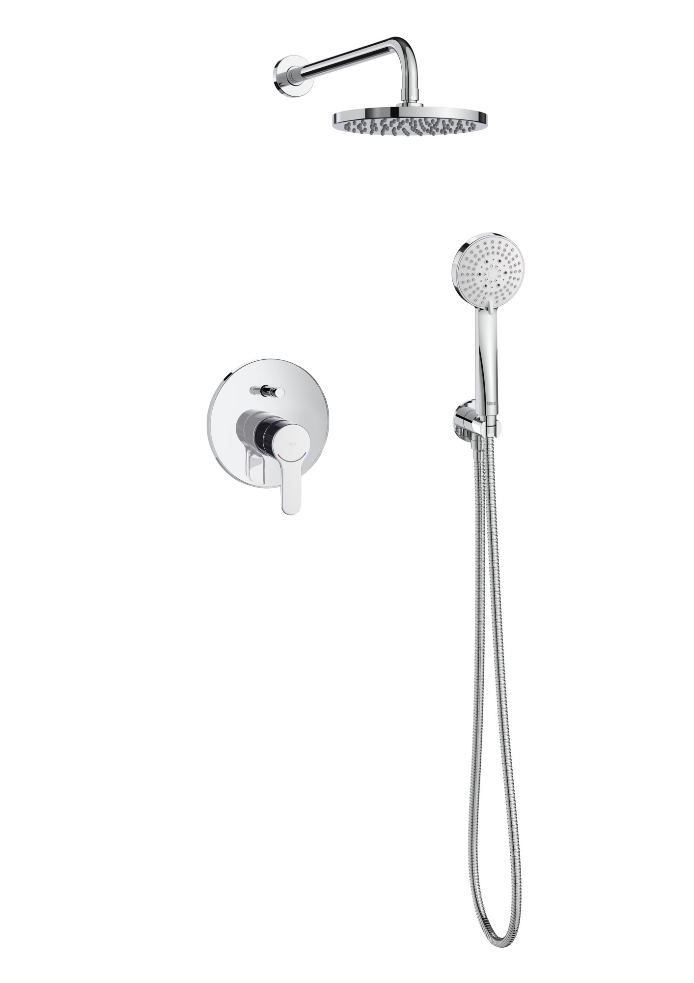 A5D1809C00 Basic Pack встроенный однорычажный для ванны-душа ROCA L20 