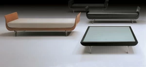 i 4 Mariani Низкий деревянный журнальный столик Brera