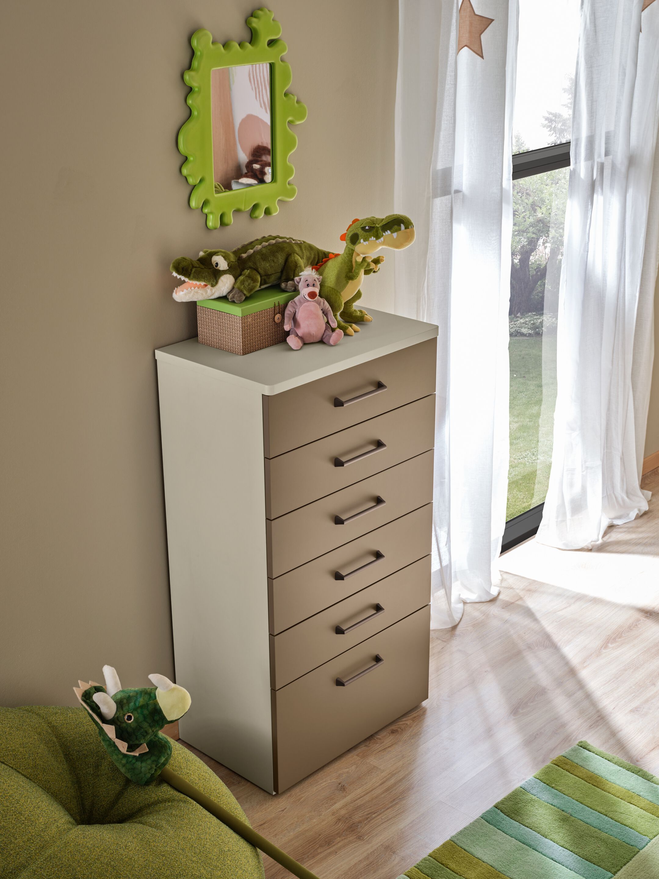 Спальня на палубе с гардеробной и мягкой кроватью Moretti Compact KC424 ARCH-00006811 - Вид №4