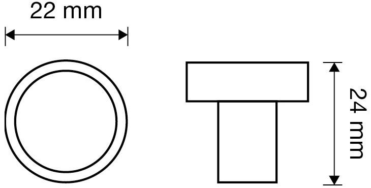 LINEA CALI' Ручка из латуни с кристаллами swarovski® Cosmic 209pb0022/30 - 00/54 - Вид №2