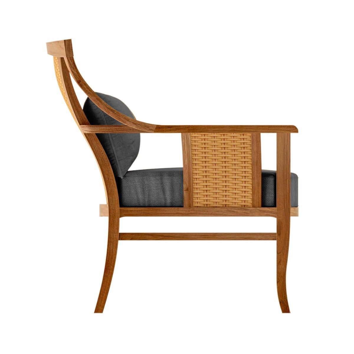 Садовое кресло из тикового дерева decò ASTELLO Tournesol ARCH-00113749 - Вид №3