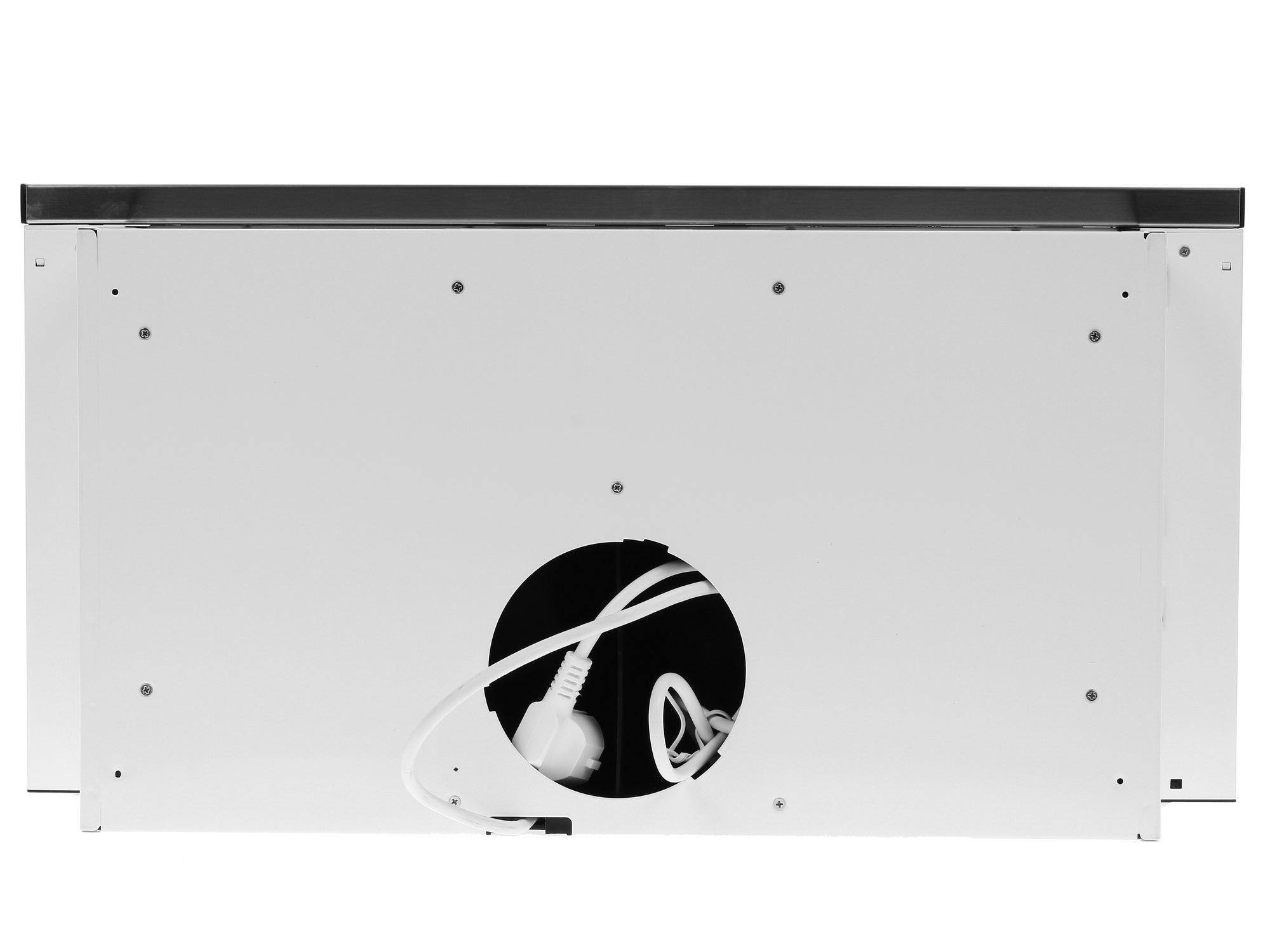 1256364 Вытяжка телескопическая KRONA KAMILLA 6002DNIX белый/серебристый STDN-0088058 - Вид №4