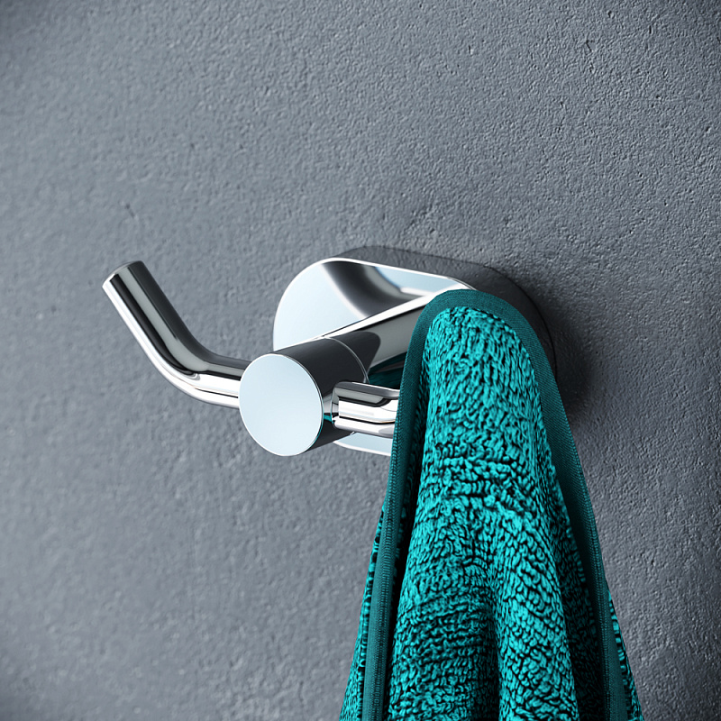 A7435600 L Двойной крючок для полотенец хром AM.PM Sense - Вид №1