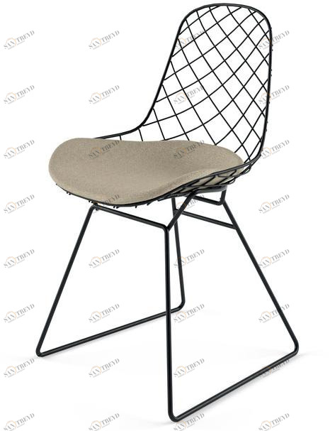 Alias Стул с основанием из стали с порошковым покрытием, со встроенной подушкой Kobi sun-id-1498272