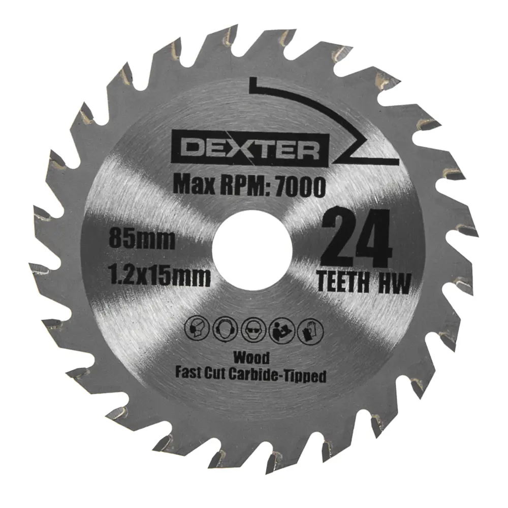 Диск пильный универсальный Dexter Power RW9231 85х15 мм, 24 Т 17336846 STLM-2049475 