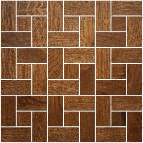 Мозаика и 3D панели из дерева Da Vinci Мозаика Ritmo Cognac 074 Дуб Селект (Гладкая) 324х324 мм 1301100074