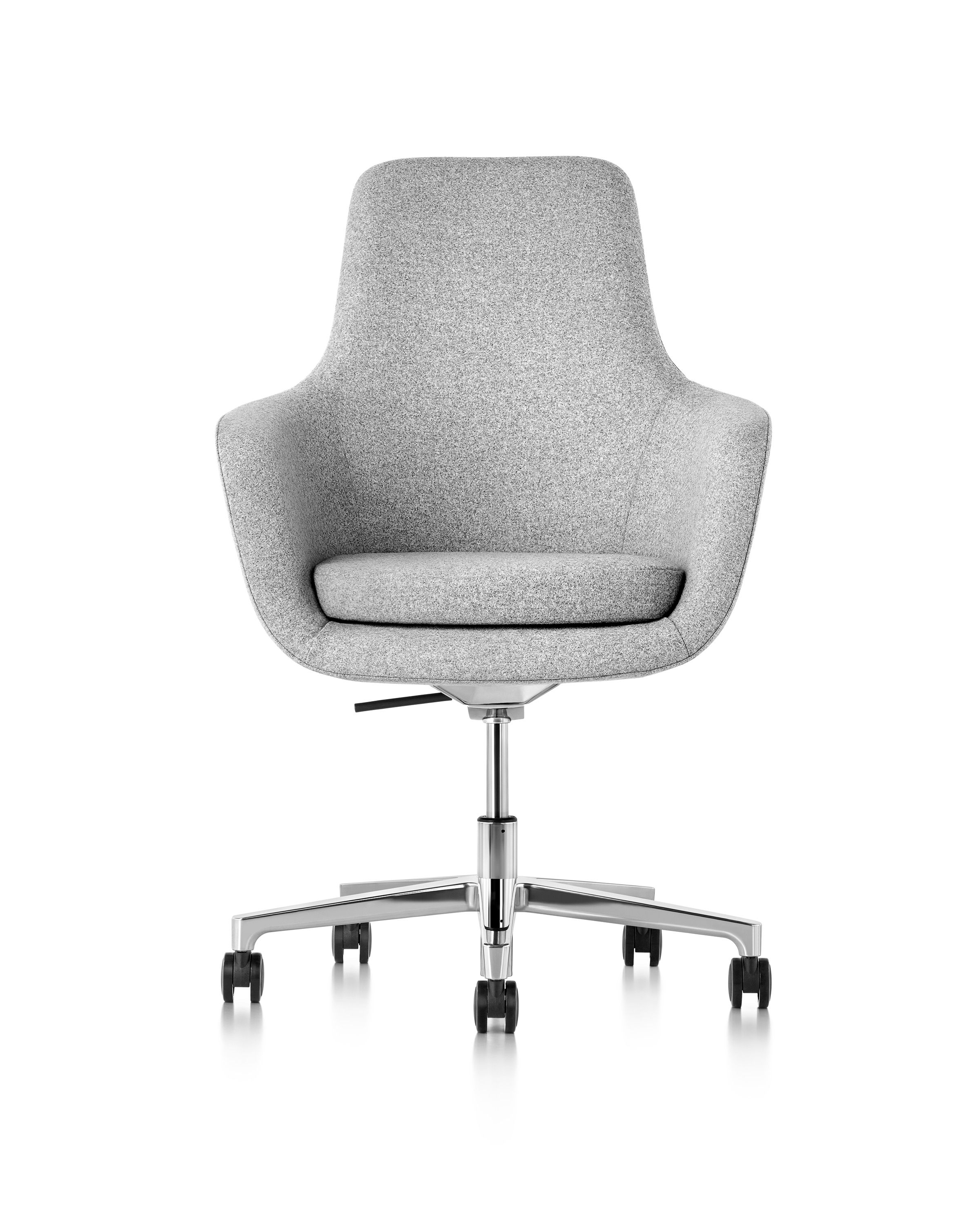 Ткань поворотный операционный офисный стул с колесами Herman Miller Saiba ARCH-00053276 - Вид №6