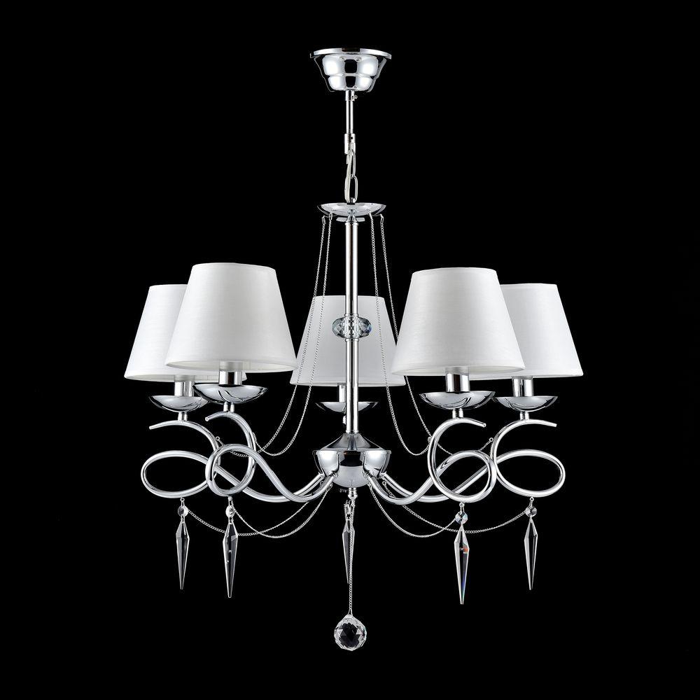 Подвесная люстра Freya Haley FR2909-PL-05-CH FREYA HALEY 186734 Белый  - Вид №3