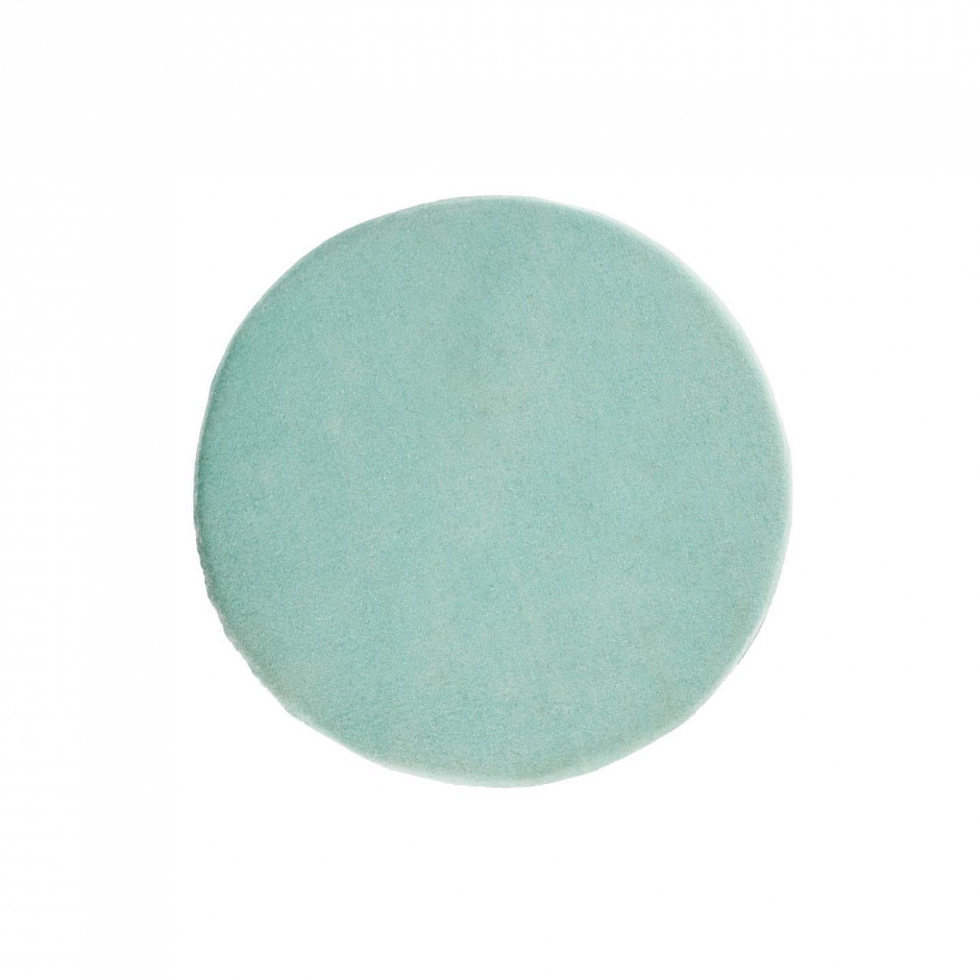 108500 Круглая подушка для стула из 100% шерсти бирюзового цвета Ø 35 см La Forma Biasina  - Вид №1