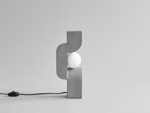 Керамическая настольная лампа