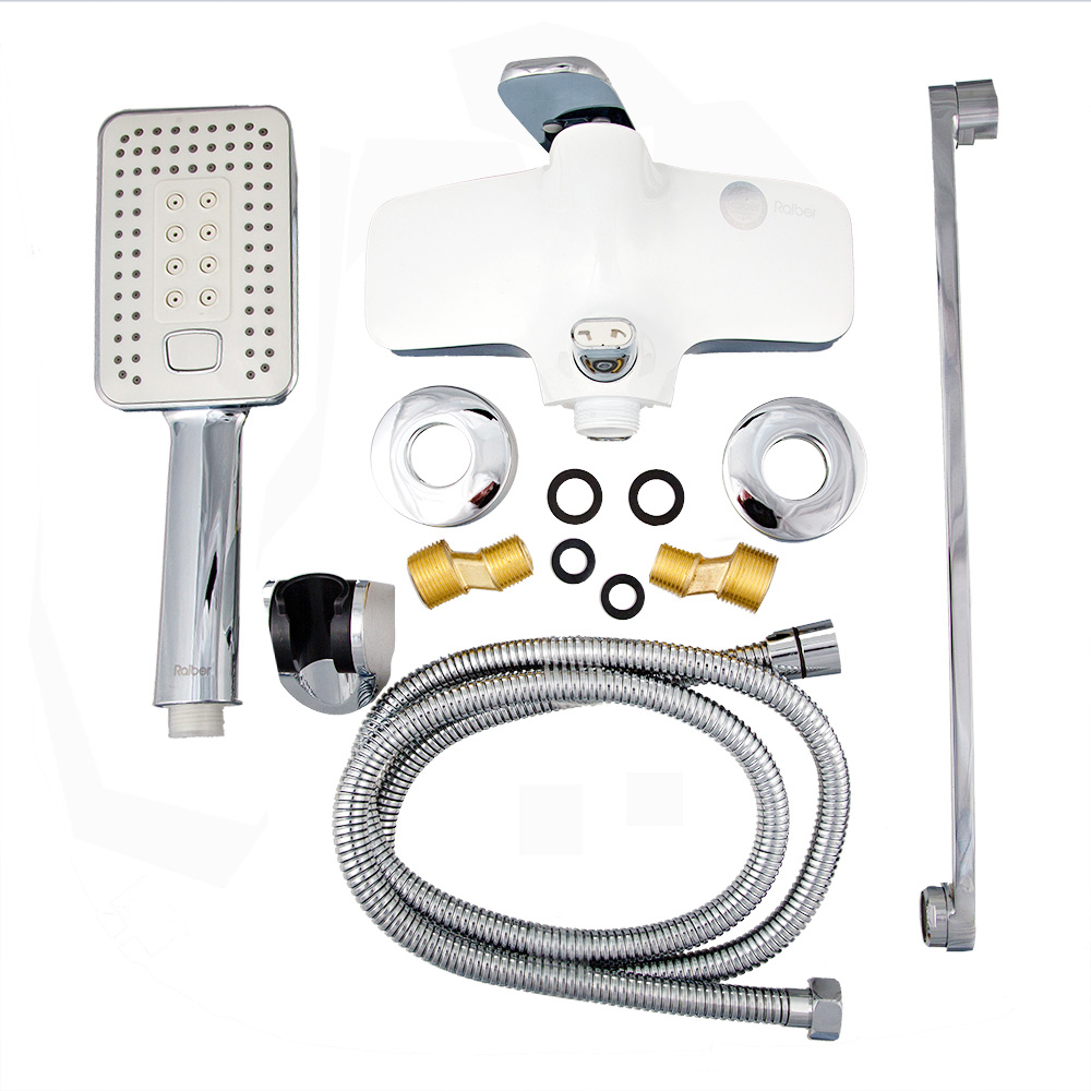 R1203 Смеситель для ванны однорычажный Raiber Dunis  - Вид №9