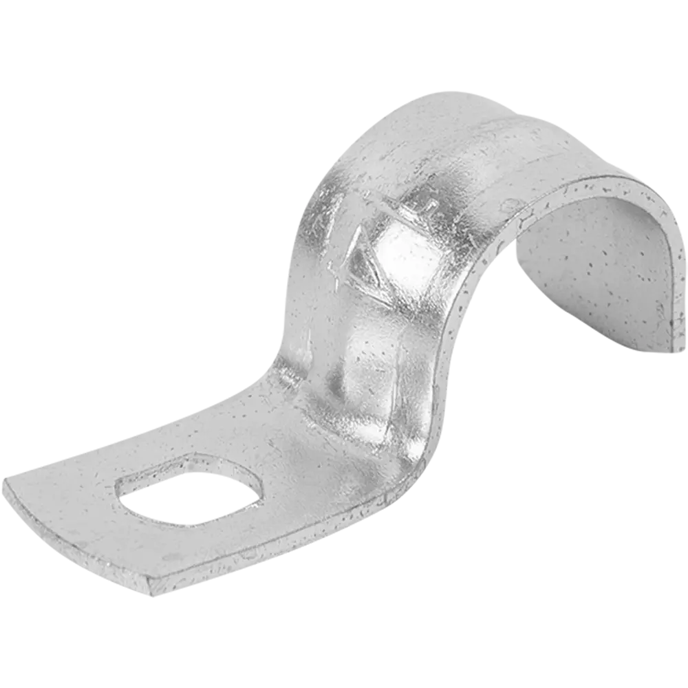 Скоба однолапковая Экопласт D14 мм оцинкованная 5 шт STLM-2188025