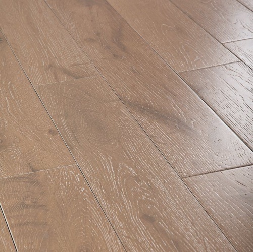 Массивная доска Deker Снежный Дуб с брашью (Текстурированная) 300-1200х120 мм 2600300622 - Вид №5