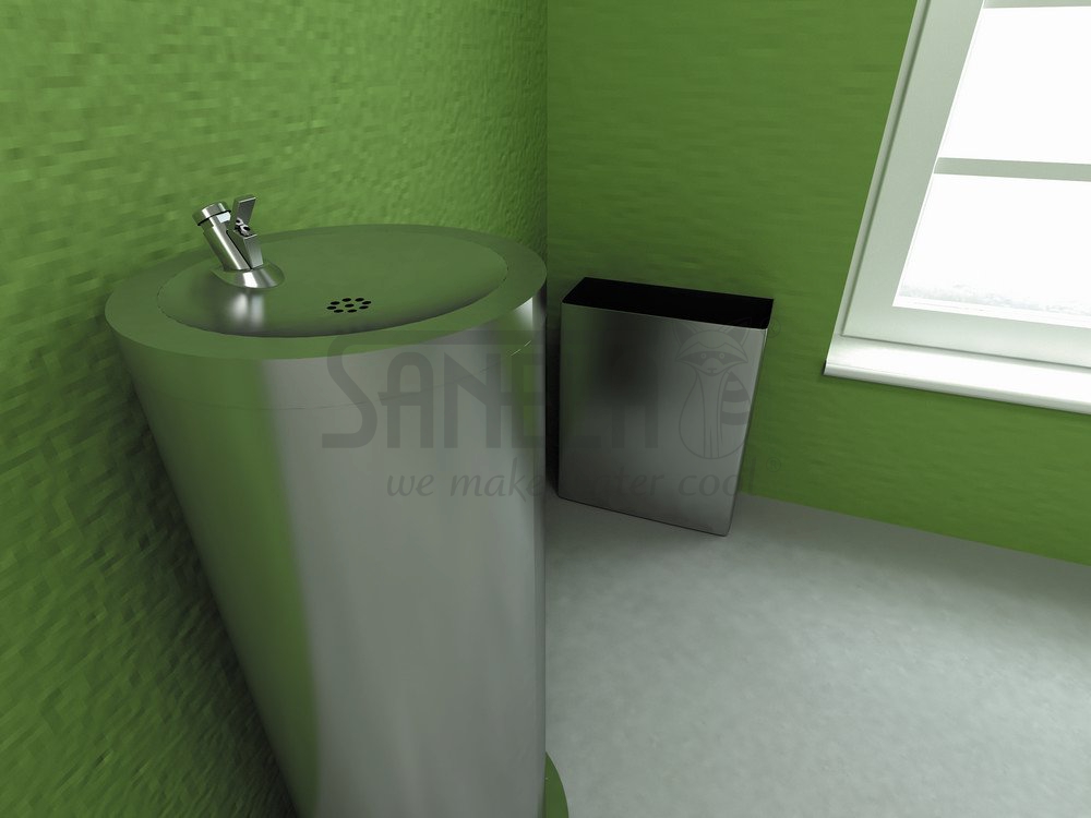 93232 Автоматический напольный питьевой фонтан, 6 В SANELA  - Вид №1