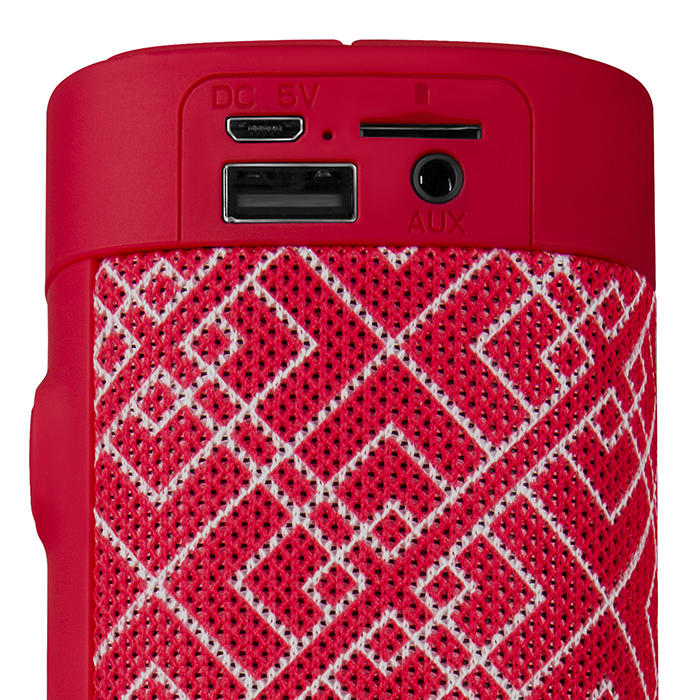 SV-018627 ps-115, красный, акустическая система (2.0, мощность 2x5 вт (rms), tws, bluetooth, fm, usb, microsd, встроенный аккумулятор) Sven Santreyd  - Вид №4