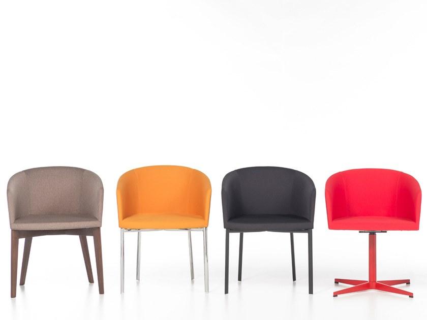 B&T Design Стул из ткани с подлокотниками sun-id-1354870 - Вид №3