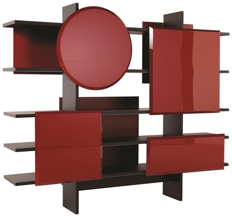 Roche Bobois Самонесущий двухсторонний книжный шкаф Globe trotter sun-id-1440978 - Вид №4