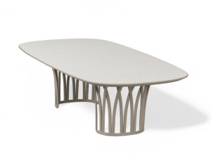 Алюминиевый прямоугольный садовый столик