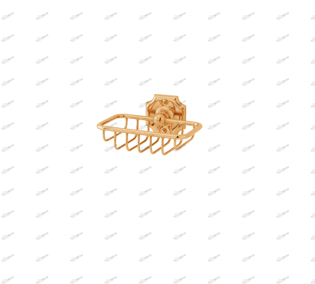 Gentry Home Держатель стакана с кристаллами Regent Dark gold GH100299