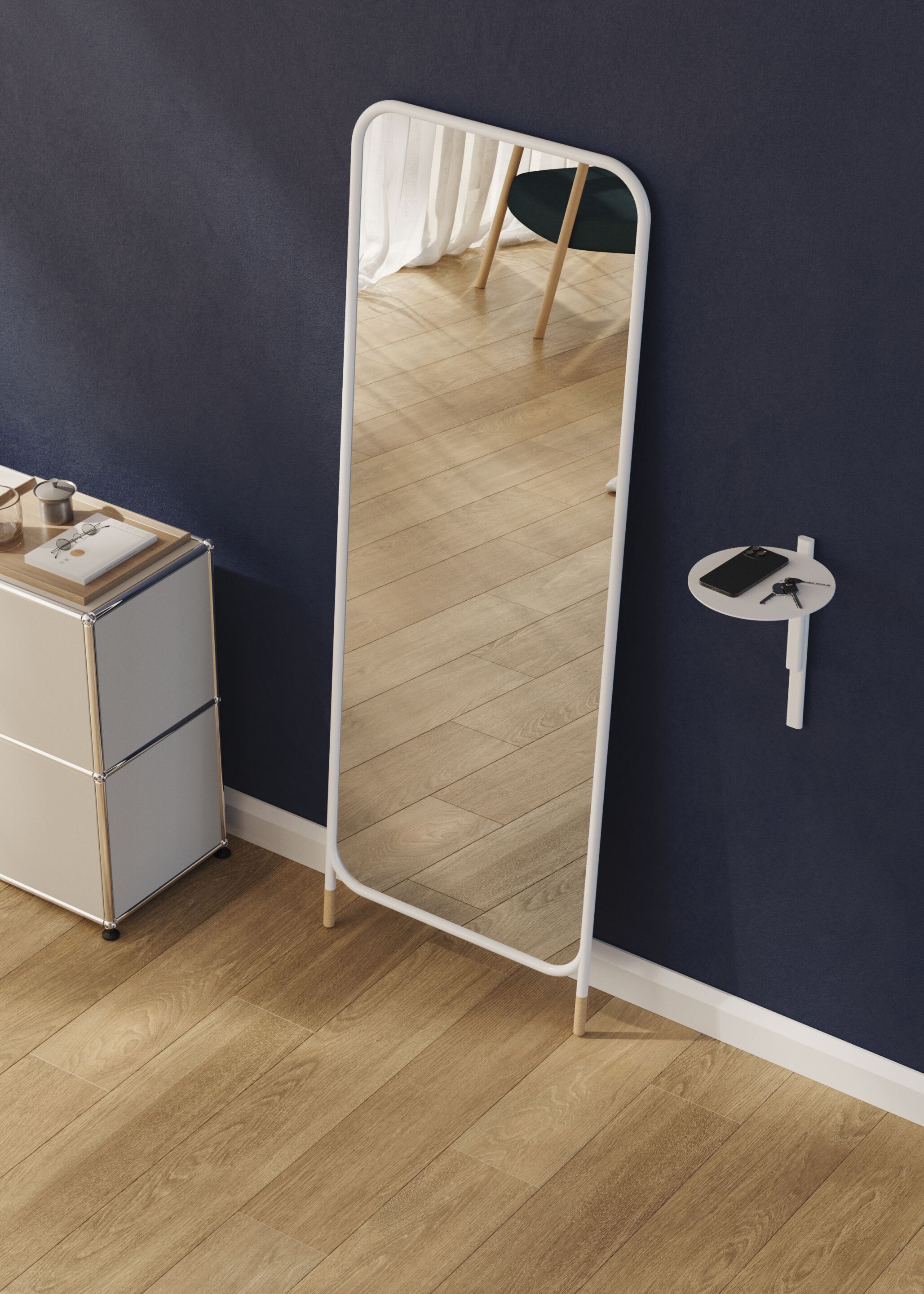 Напольное зеркало в рамке Omelette Editions VERTICAL ARCH-00053698 - Вид №2