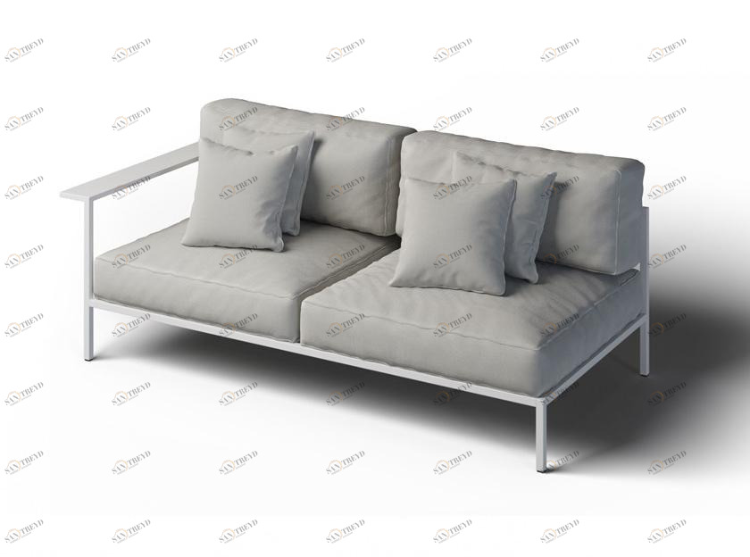 Laubo Садовый диван 2 мест левый Cosi sun-id-1457393