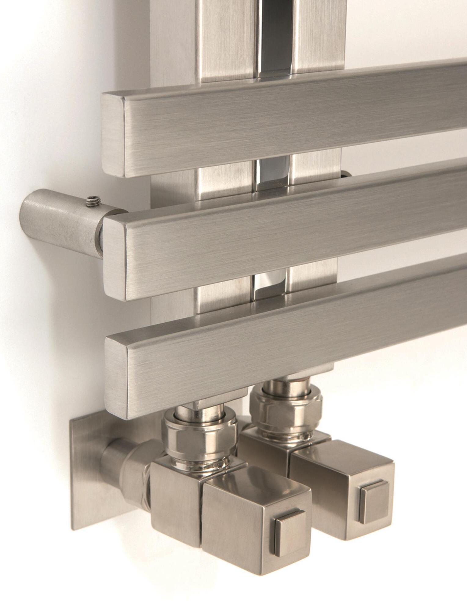 Полотенцесушитель Hammam RADO Stainless steel  комбинированный; электрический или водяной Сталь  - Вид №25