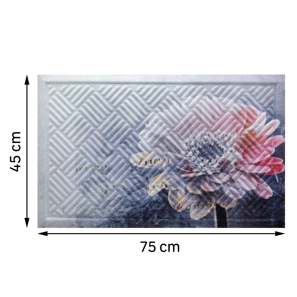 Коврик Inspire Embo Flower 45x75 см резина 86345486 STLM-2043527  - Вид №5