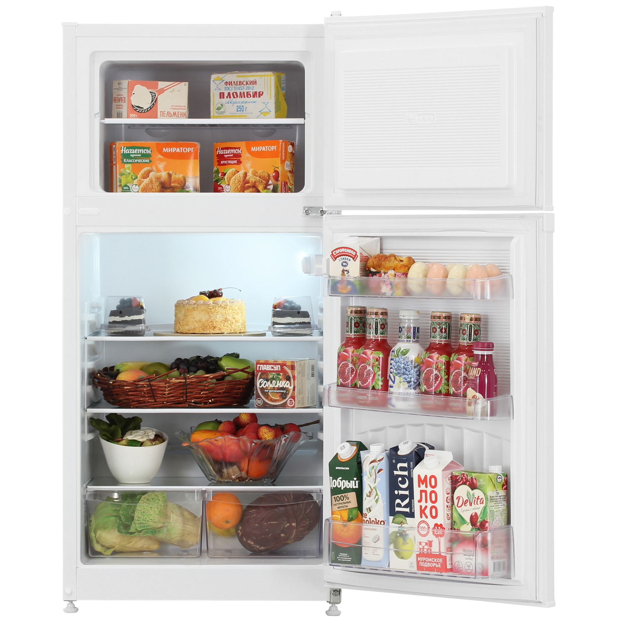 9291861 Холодильник с морозильником   NORD NRT 143 032 белый STDN-0072203 - Вид №5