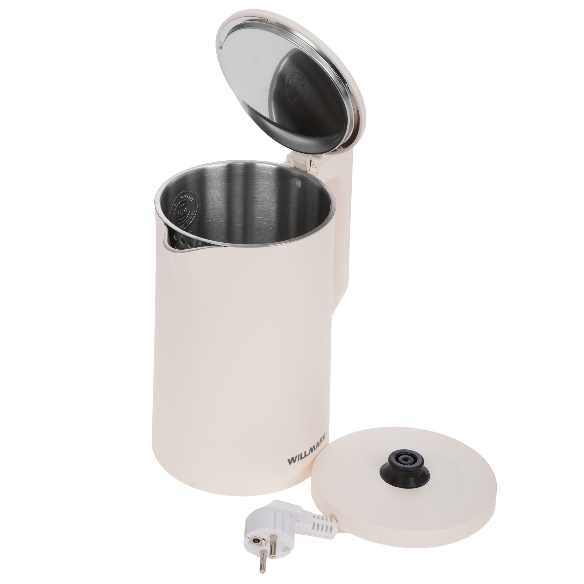 9269583 Электрочайник WILLMARK WEK-1828PS бежевый STDN-0080703 - Вид №4
