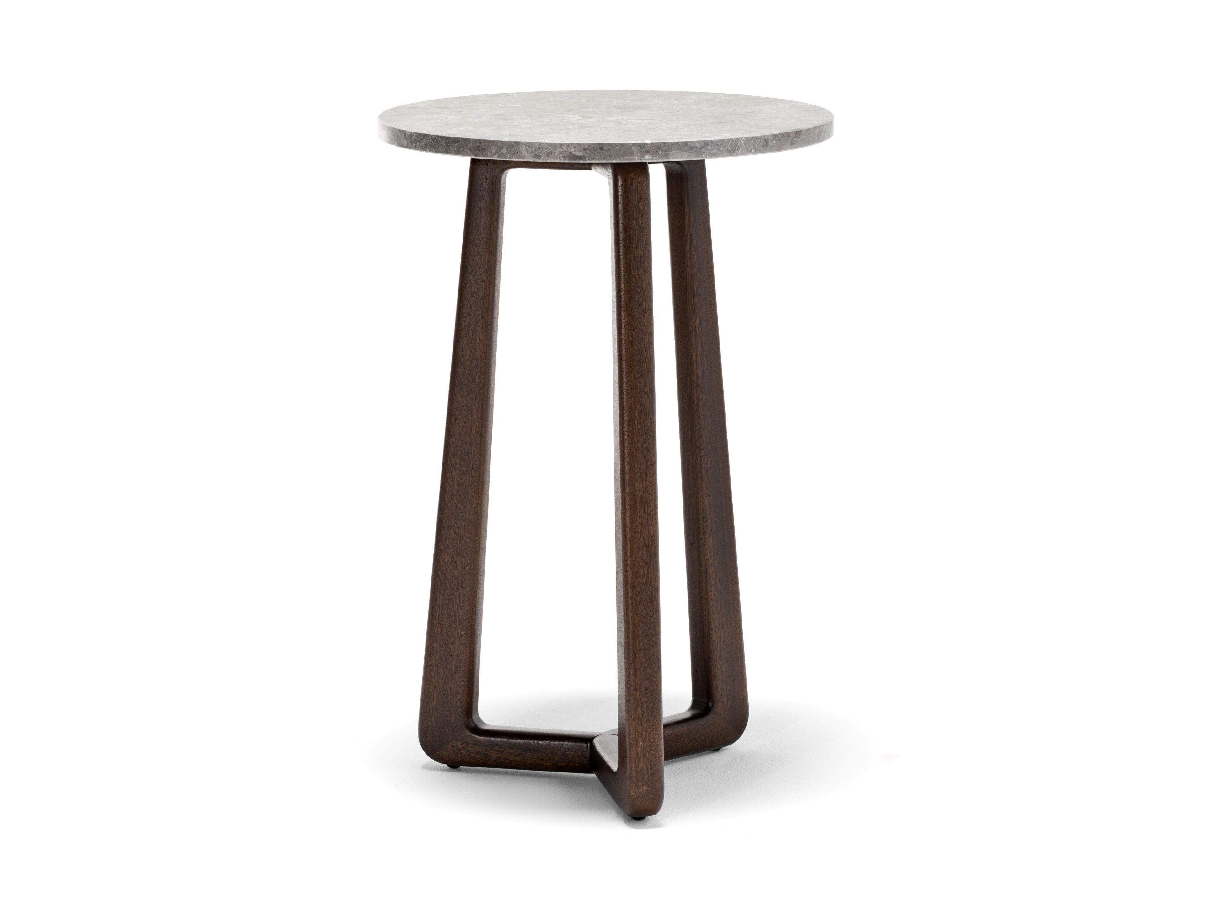 Высокий круглый журнальный столик из мрамора bardiglio Exteta Sunset ARCH-00055419