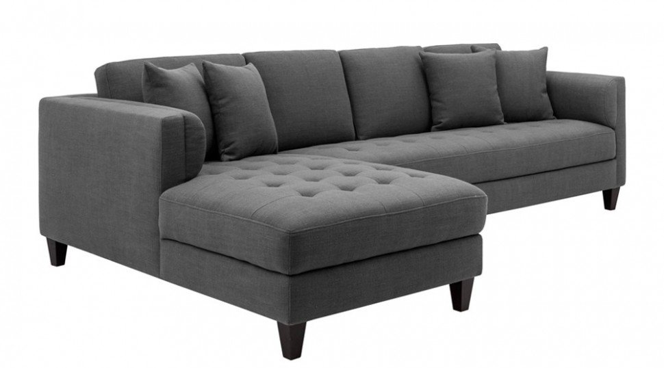 Диван Corny угловой серый ICON DESIGNE CORNY 178089 Серый  - Вид №1