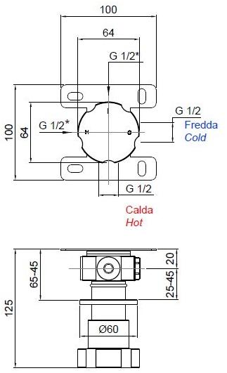 Antonio Lupi Design Смеситель для душа однорычажный Tank Antoniolupi sun-id-1505101 - Вид №12