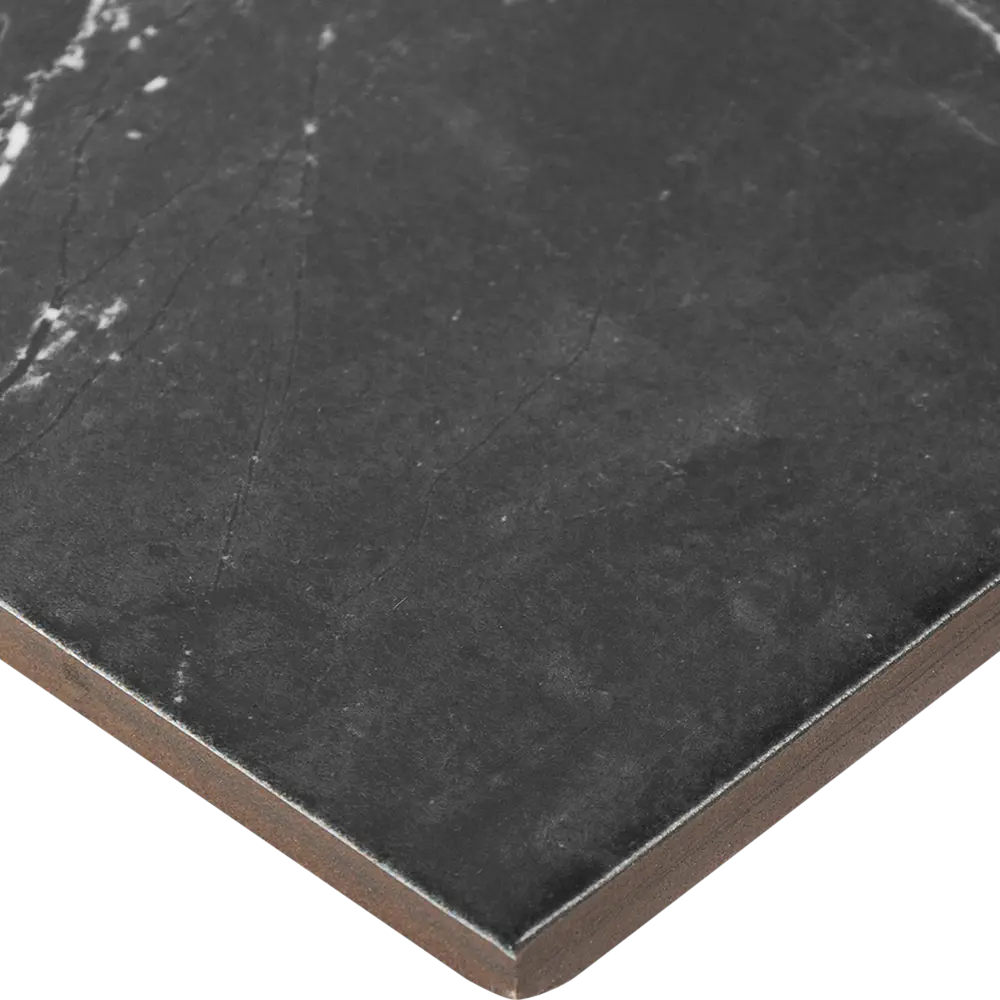 Керамогранит Kreaforta Dina с мраморным эффектом 42×42 см черный 89414198 STLM-1566489 - Вид №3