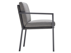 Тканевый мягкий садовый стул