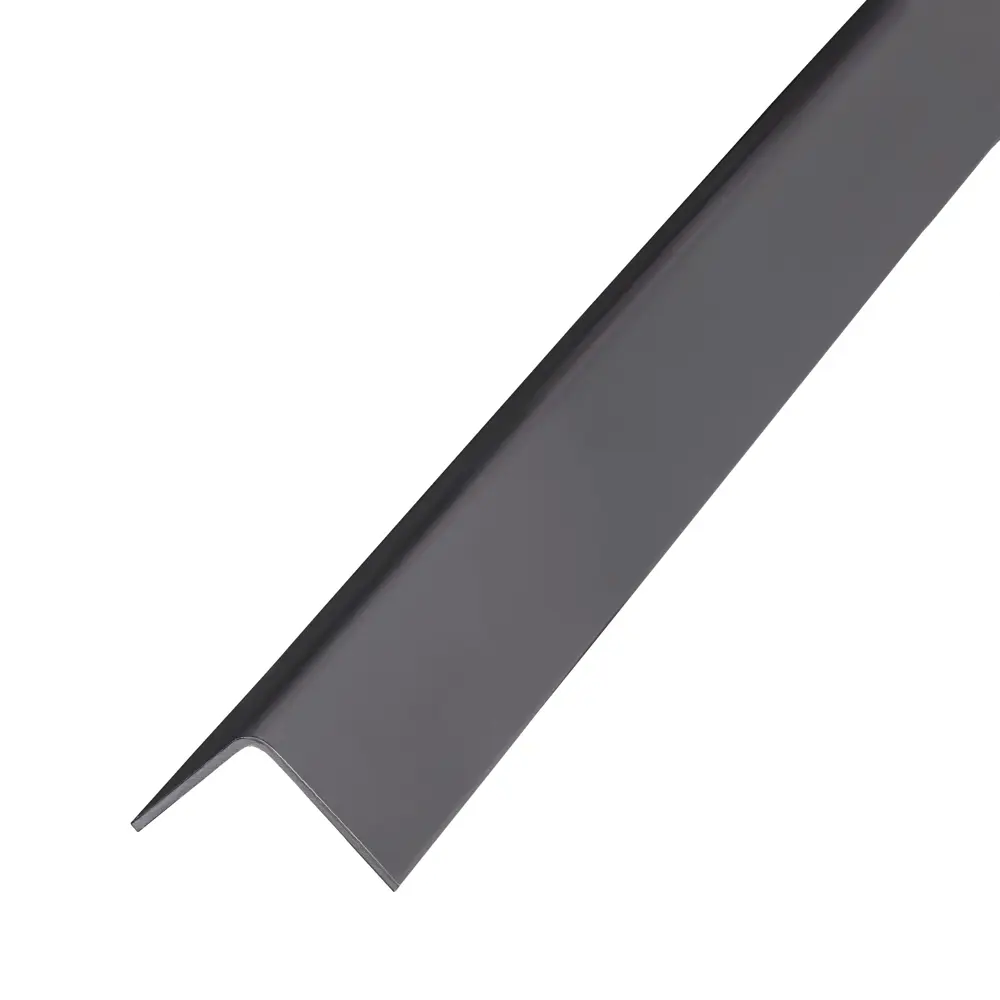 Угол ПВХ наружный 1000x20x20 мм графит матовый 89431856 STLM-2073800 POLIPLAST 