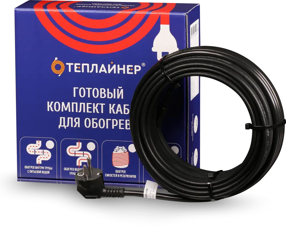 93750162 Греющий кабель Теплайнер Roof КСК-30 510 Вт 17 м STLM-0565094