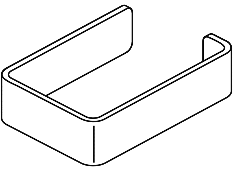 805.21.500 держатель для туалетной бумаги HEWI System 111 | Edelstahl  - Вид №8