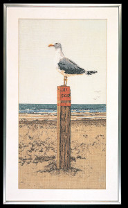 1062А Набор для вышивания Чайка 33 х 65 см Thea Gouverneur