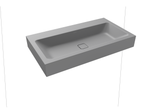 Умывальник KALDEWEI Сталь эмалированная 3090 453 холодный серый 30