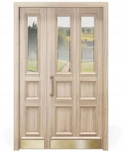 DWFI Входная дверь из фанерованной древесины для улицы  00002565