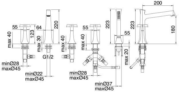Rubinetterie Treemme Bridge  7871  - Вид №2