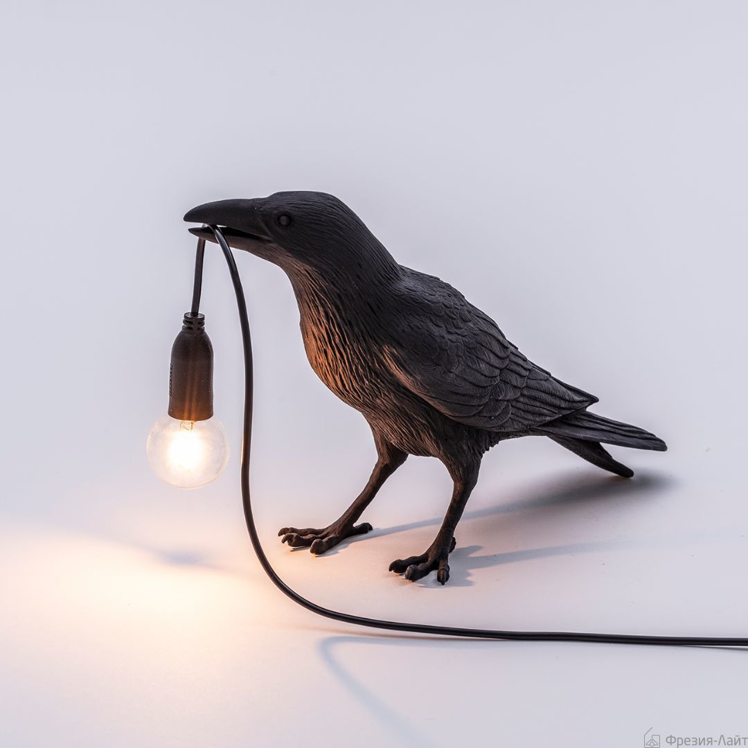 Seletti 14735 waiting BIRD лампа настольная Bird lamp 116762