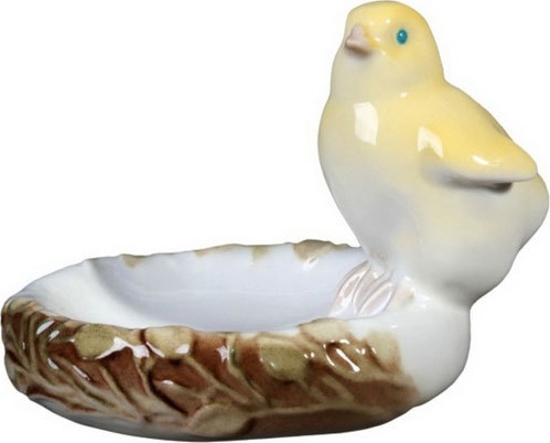 10579563 Императорский фарфоровый завод Скульптура "Цыпленок Гнездышкин" Фарфор твердый 