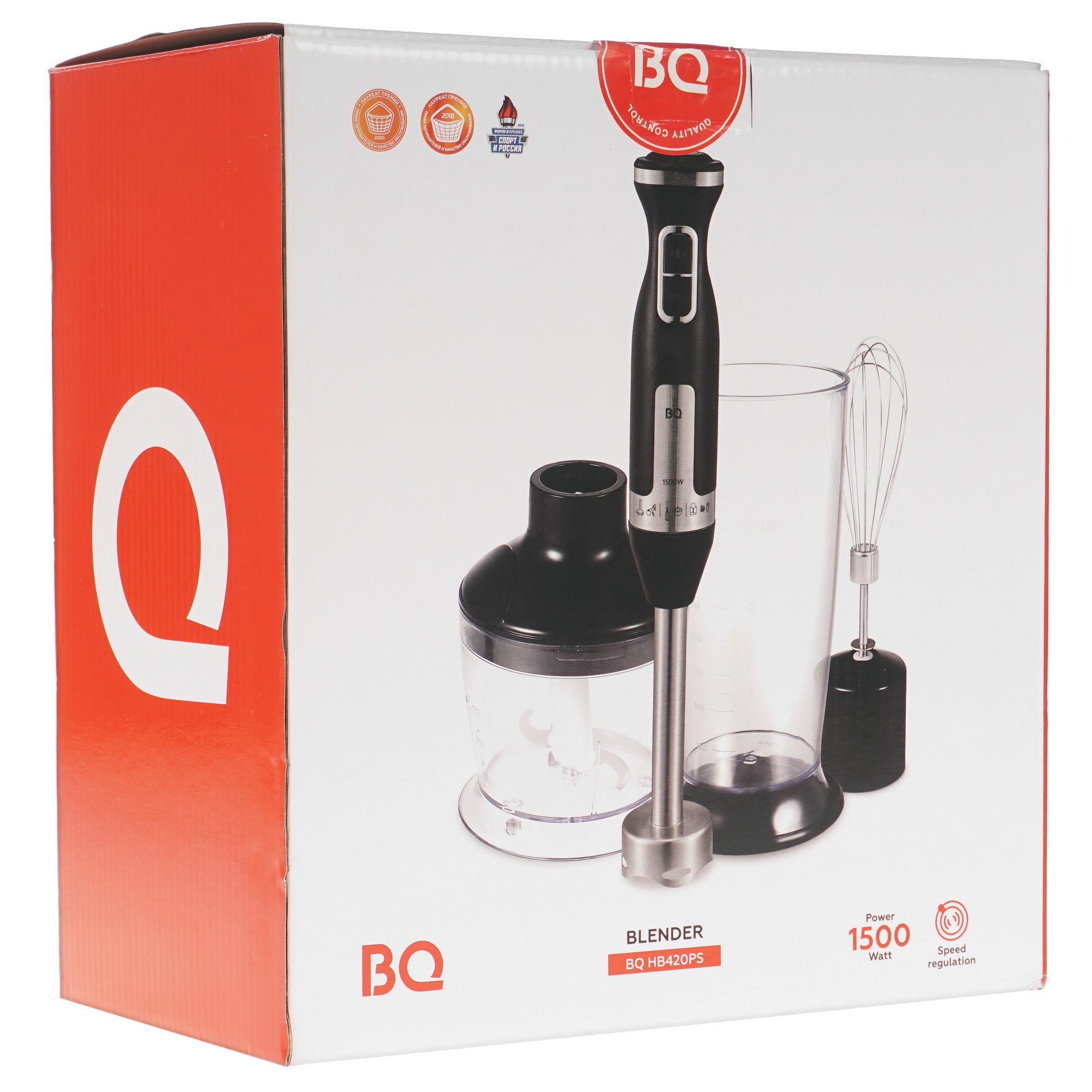 5348819 Блендер погружной BQ HB420PS черный STDN-0043558 - Вид №10