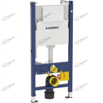 458.120.11.1 инсталляция DUOFIX UP100, крепления, смывная клавиша Delta21 /50х112х20/ (белый) Santreyd 