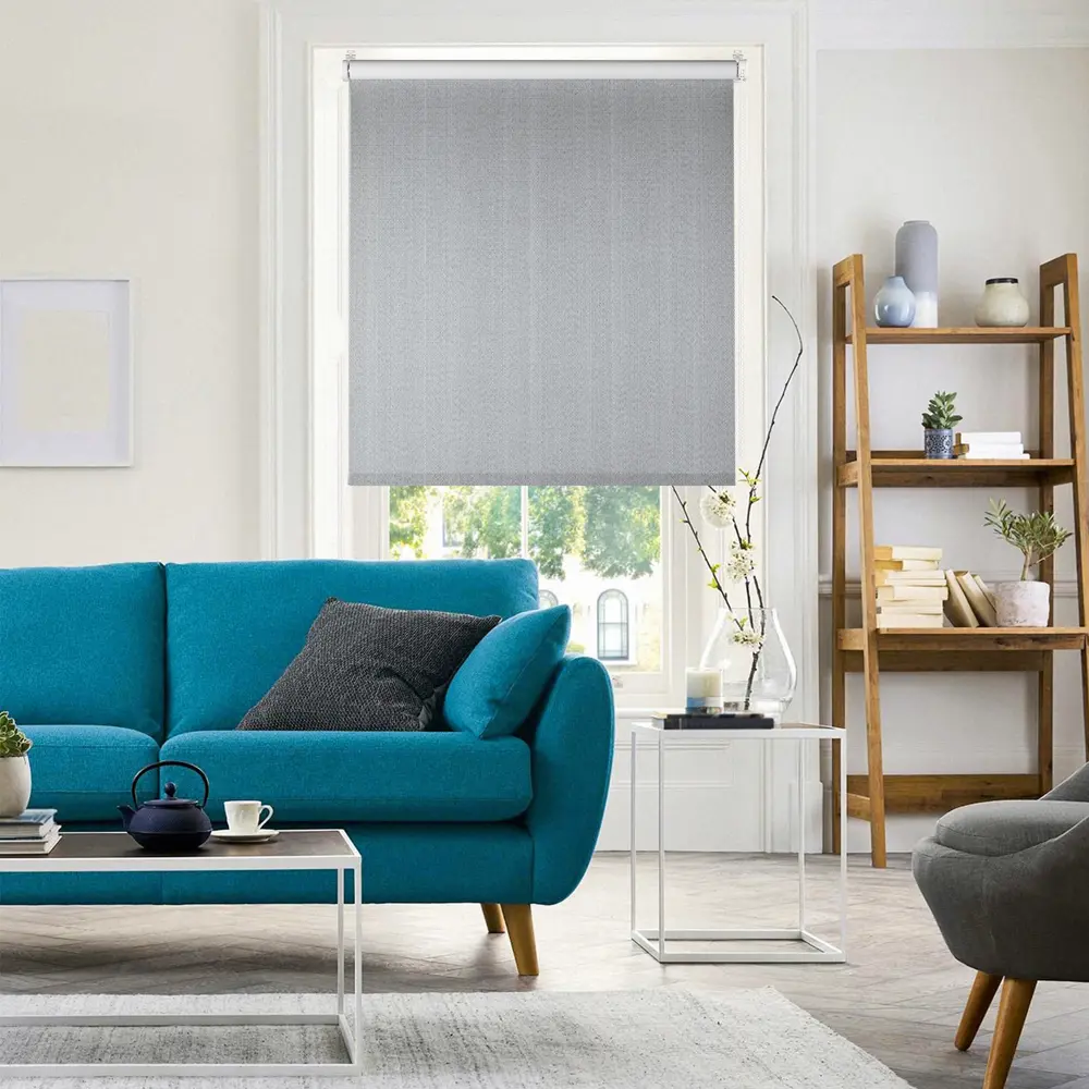 Штора рулонная блэкаут Dublin 140x175 см серая PRAKTO STLM-2004769 - Вид №5