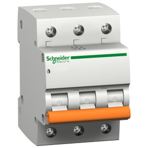 11224 Автоматический выключатель 3P 20А (C) 4.5кА Schneider Electric Домовой