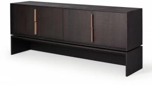 HMD INTERIORS Комод из фанерованной древесины с распашными дверцами Lappa