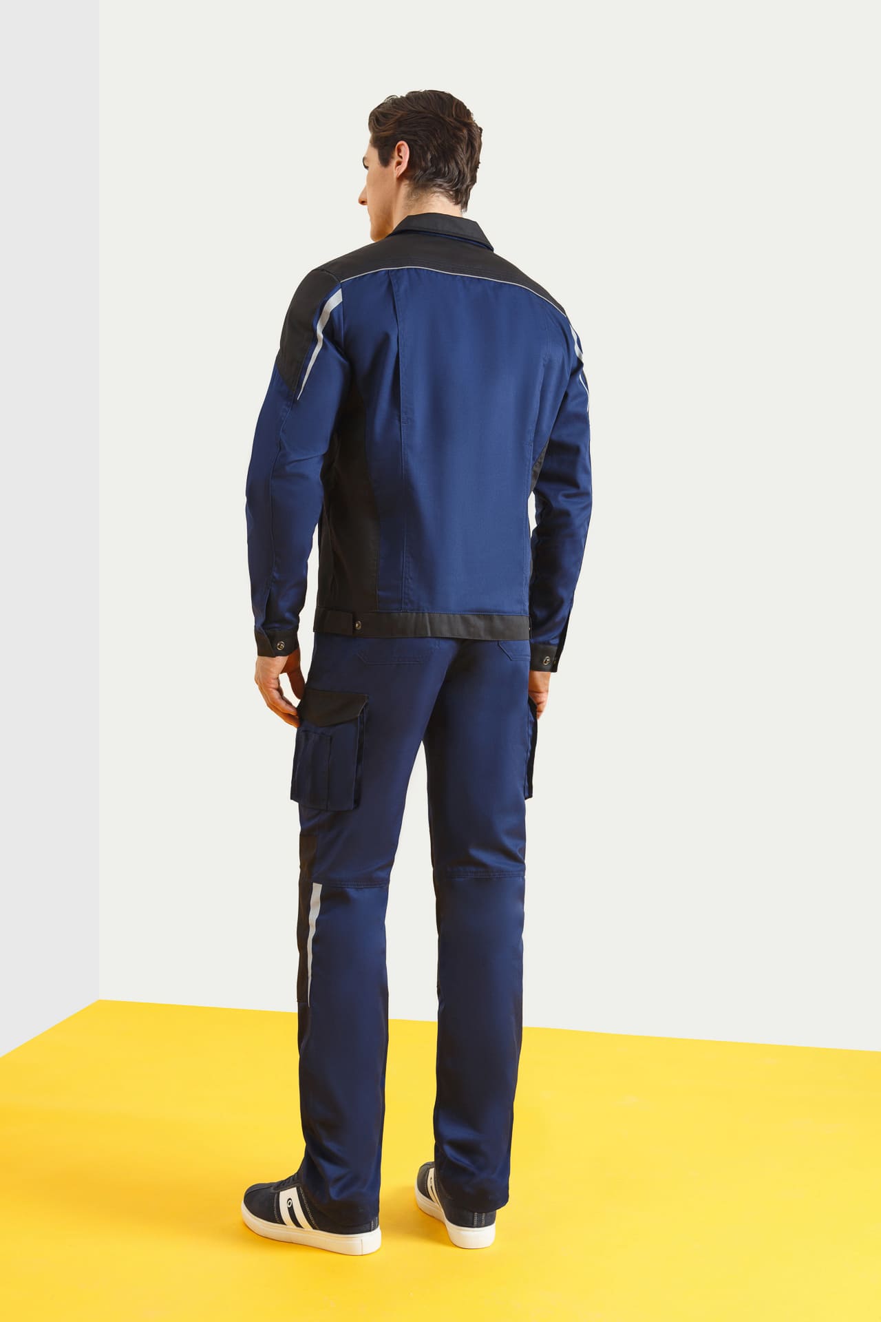 70047 Костюм  NEW темно-синий с черным STATUS  Летняя спецодежда  размер 56-58/182-188  - Вид №9